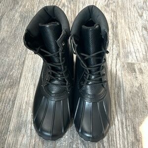 Weatherproof Vintage Men's Adam Duck Boots Black Size 9M